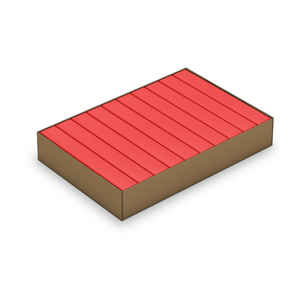 End load tray cartons