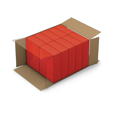 Knockdown end load cartons