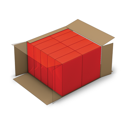 Knockdown end load cartons